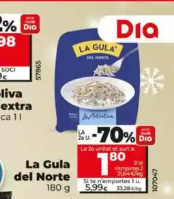 Dia LA GULA DEL NORTE oferta