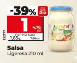 Dia LIGERESA Salsa oferta