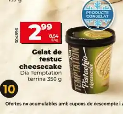 Dia DIA TEMPTATION Gelat de festuc cheesecake oferta