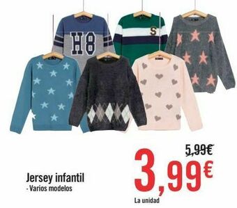 Carrefour Jersey infantil oferta