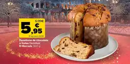 Carrefour Panettone de chocolate o frutas Carrefour El Mercado oferta
