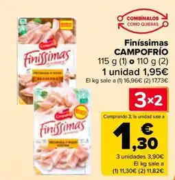 Carrefour CAMPOFRÍO Finíssimas oferta