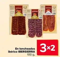Carrefour IBERSIERRA En loncheados ibérico oferta