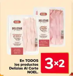 Carrefour NOEL En todos los productos delizias al corte oferta