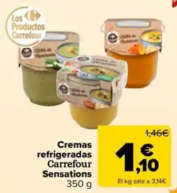 Carrefour Cremas refrigeradas Carrefour Sensations oferta