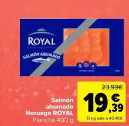 Carrefour ROYAL Salmón ahumado Noruego oferta