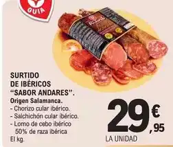 E.Leclerc Sabor andares - surtido de ibéricos oferta