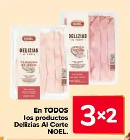 Carrefour NOEL En todos los productos delizias al corte oferta