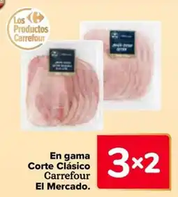 Carrefour En gama corte clásico carrefour el mercado. oferta