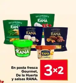 Carrefour RANA En pasta fresca Gourmet, De la Huerta y salsas oferta