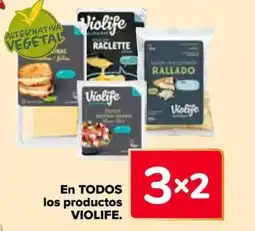 Carrefour VIOLIFE En todos los productos oferta