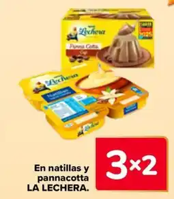 Carrefour LA LECHERA En natillas y pannacotta oferta
