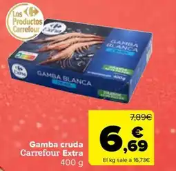 Carrefour Gamba cruda Carrefour Extra oferta