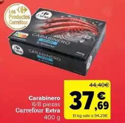 Carrefour Carabinero 6/8 piezas Carrefour Extra oferta
