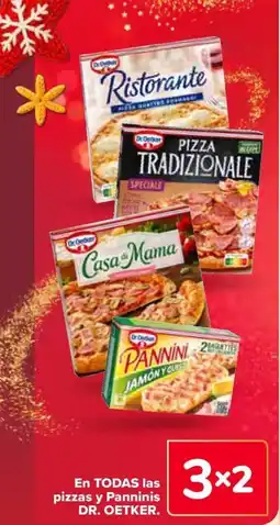 Carrefour DR. OETKER En todas las pizzas y panninis oferta