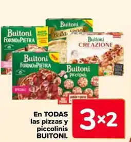 Carrefour BUITONI En todas las pizzas y piccolinis oferta