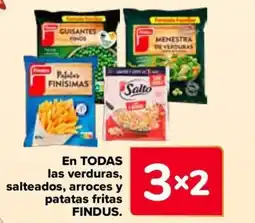 Carrefour FINDUS En todas las verduras, salteados, arroces y patatas fritas oferta