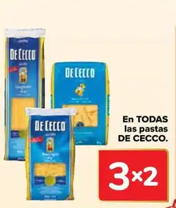 Carrefour DE CECCO En todas las pastas oferta