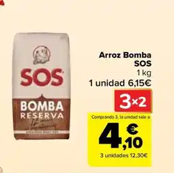 Carrefour SOS Arroz Bomba oferta