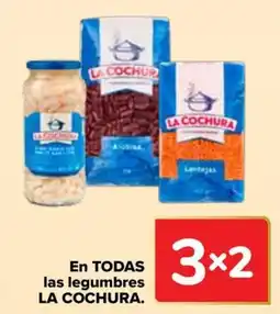 Carrefour LA COCHURA En todas las legumbres oferta
