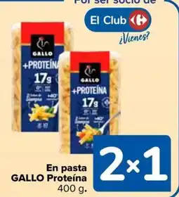 Carrefour GALLO En pasta Proteína oferta