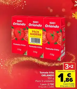 Carrefour ORLANDO Tomate frito oferta