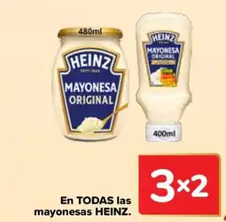 Carrefour HEINZ En todas las mayonesas oferta