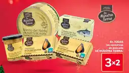 Carrefour DE NUESTRA TIERRA En todas las conservas de pescado oferta