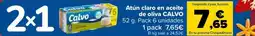 Carrefour CALVO Atún claro en aceite de oliva oferta