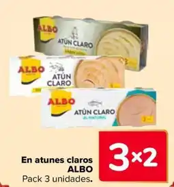 Carrefour ALBO En atunes claros oferta