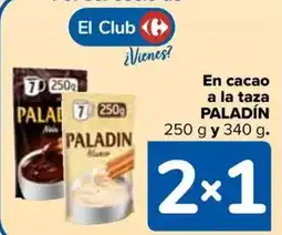 Carrefour PALADÍN En cacao a la taza oferta