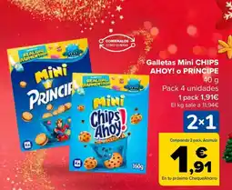 Carrefour CHIPS AHOY! O PRÍNCIPE Galletas Mini oferta