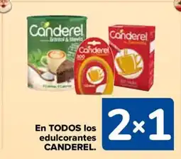 Carrefour CANDEREL En todos los edulcorantes oferta