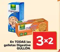 Carrefour GULLÓN En todas las galletas digestive oferta