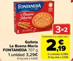 Carrefour FONTANEDA Galleta La Buena María oferta
