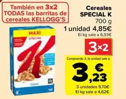 Carrefour SPECIAL K Cereales oferta