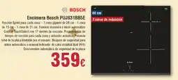 Hiper FROIZ BOSCH Encimera PUJ631BB5E oferta