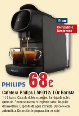 Hiper FROIZ PHILIPS Cafetera LM9012/ LÓr Barista oferta