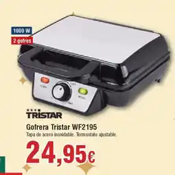 Hiper FROIZ TRISTAR Gofrera WF2195 oferta