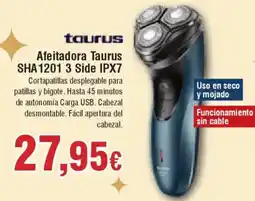 Hiper FROIZ TAURUS Afeitadora SHA1201 3 Side IPX7 oferta