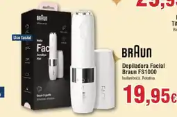 Hiper FROIZ BRAUN Depiladora Facial FS1000 oferta