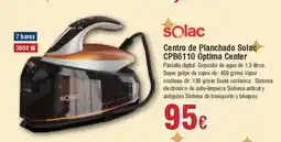 Hiper FROIZ SOLAC Centro de Planchado CPB6110 Optima Center oferta