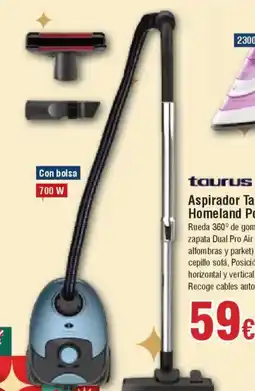 Hiper FROIZ TAURUS Aspirador Homeland Pocket oferta