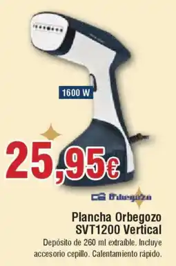 Hiper FROIZ ORBEGOZO Plancha SVT1200 Vertical oferta