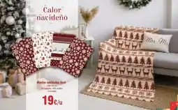 Hiper FROIZ Mantas navideñas Noël oferta
