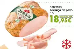 Hiper Usera Naturarte - pechuga de pavo oferta