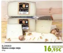 Hiper Usera Chusco - queso oveja viejo oferta