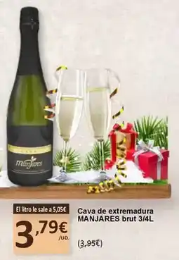 SPAR Manjares - cava de extremadura brut oferta