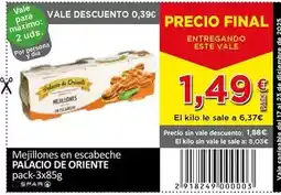 SPAR Palacio de oriente - mejillones en escabeche oferta