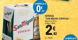 E.Leclerc San miguel - cerveza especial oferta